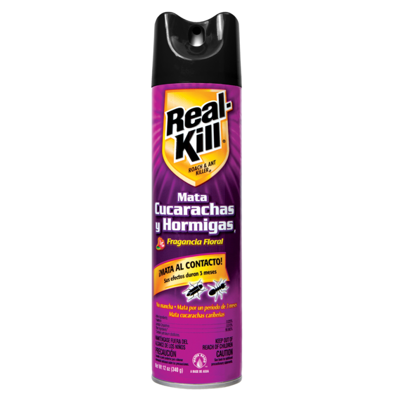 Insecticida Real Kill Cuc/horm Flor12 OZ