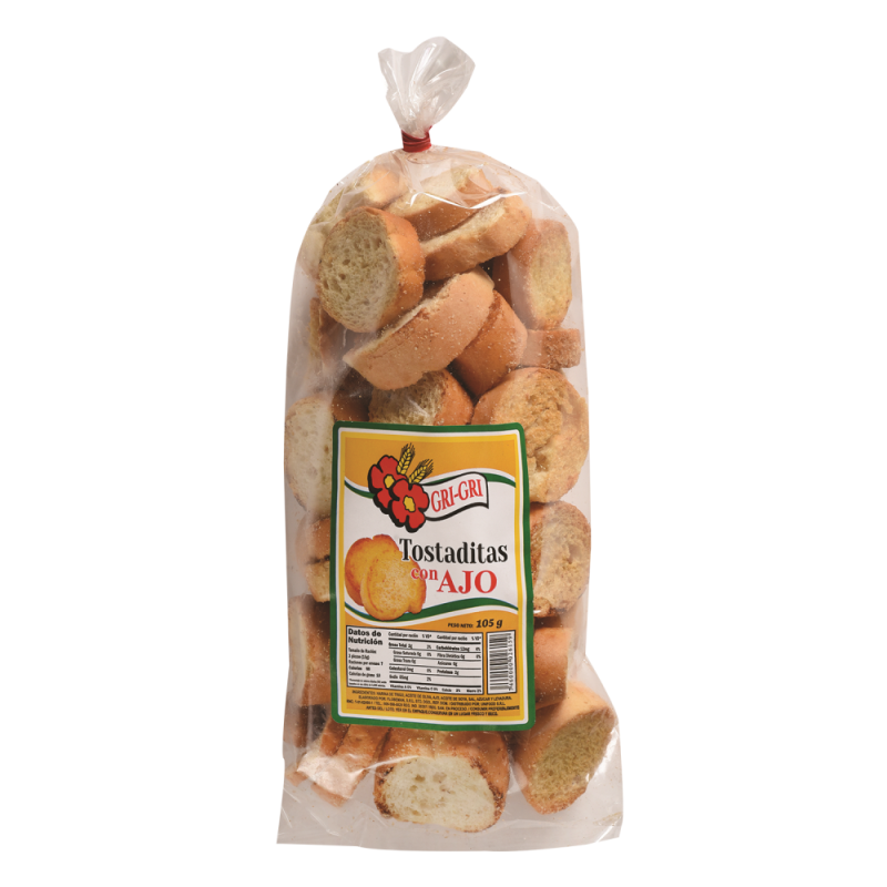 Tostaditas Gri-gri Al Ajo25 GR