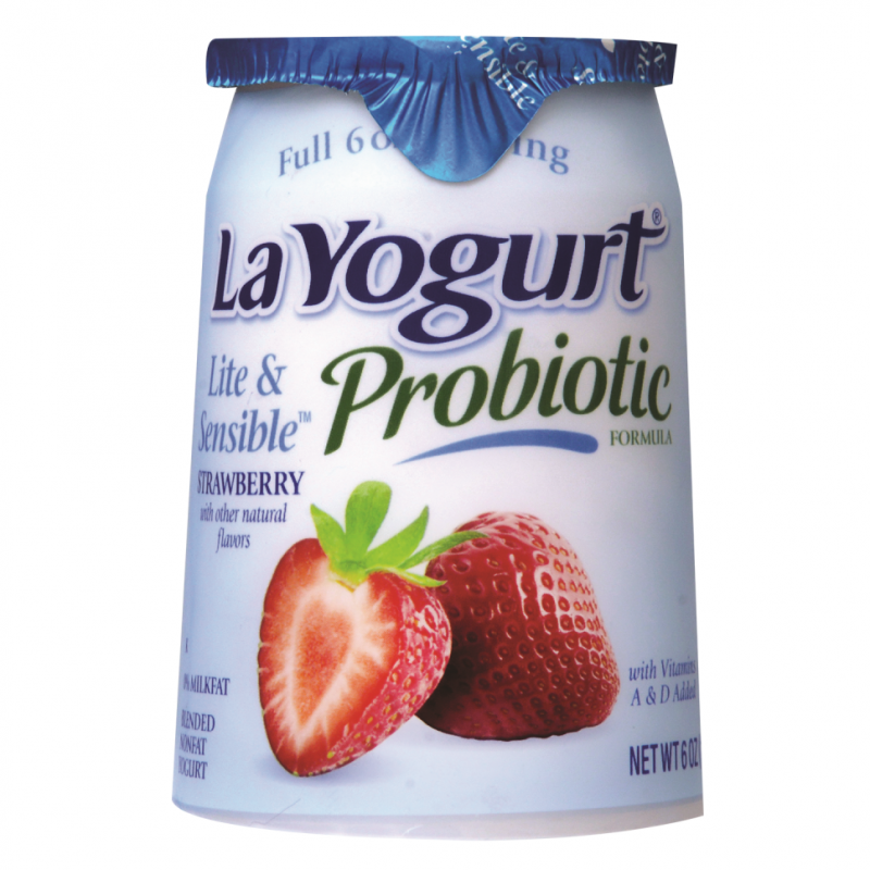 Yogurt La Yogurt Strawberry Light6 OZ