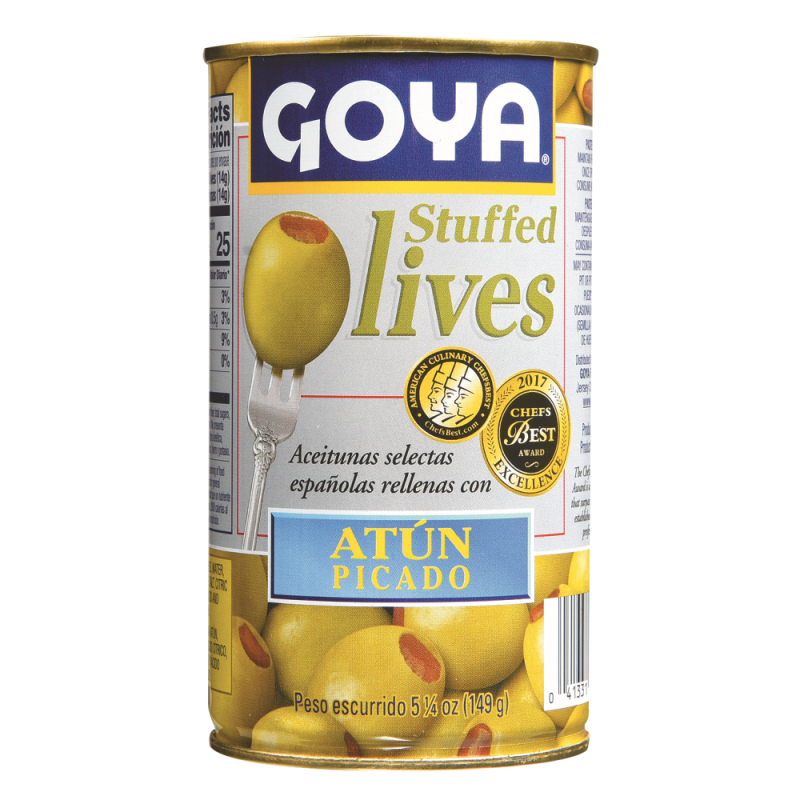 Aceitunas Goya C/salmón Ahumado5.25 OZ