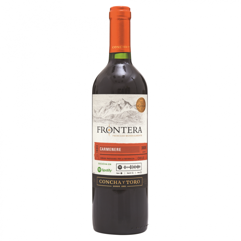 Vino Tinto Frontera Carmenere0.75 LT