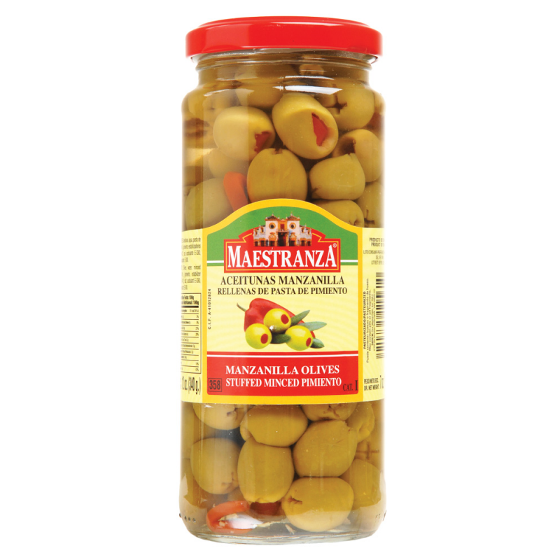 Aceituna Maestranza Manzanilla Pim330 GR