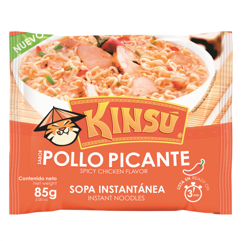 Sopa Kinsu Pollo Picante Sobre85 GR