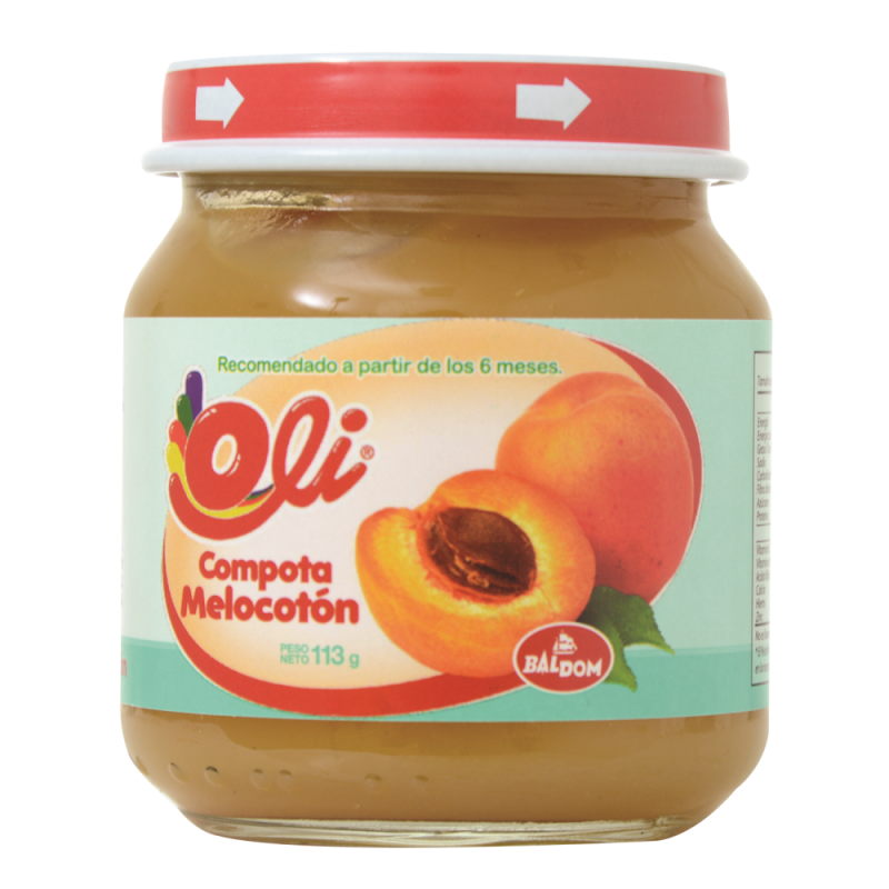 Compota Oli Melocotón113 GR