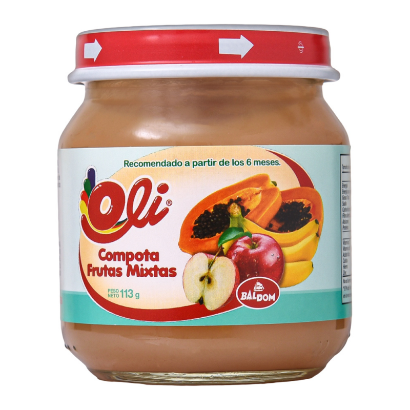 Compota Oli Frutas Mixtas113 GR