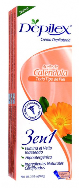 Crema Depilatoria Depilex Aceite Cale100 GR
