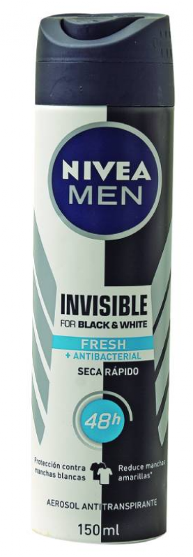 Desodorante Nivea Men Spray Inv Bw Fresh150 ML