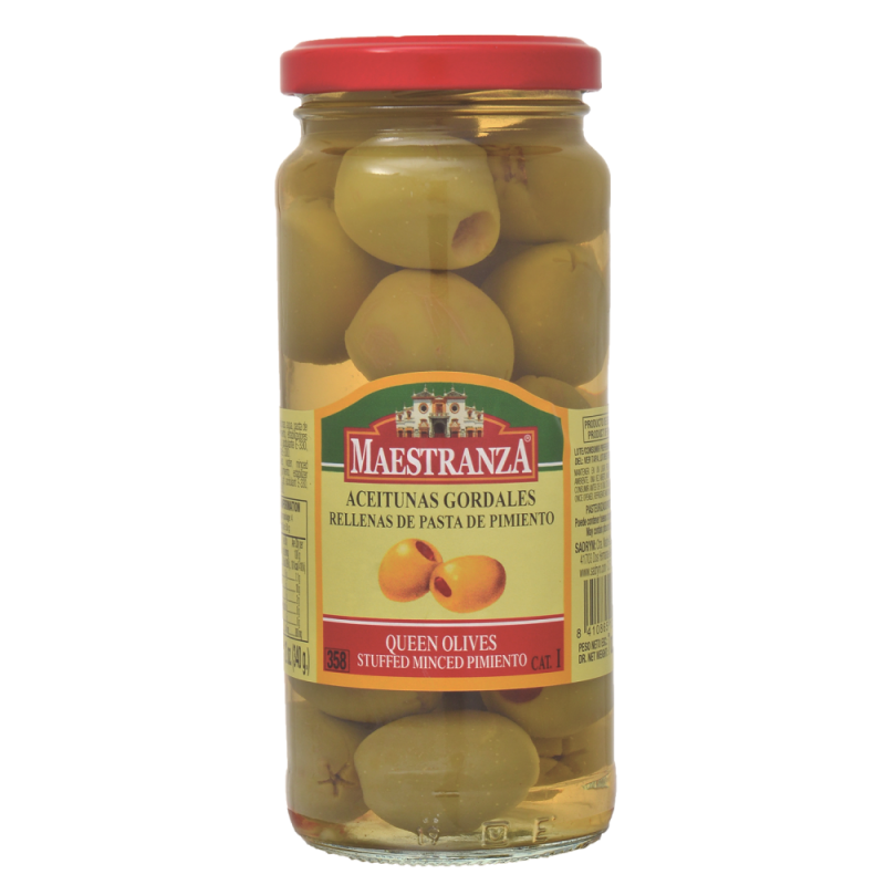 Aceituna Maestranza Gordal Pim340 GR