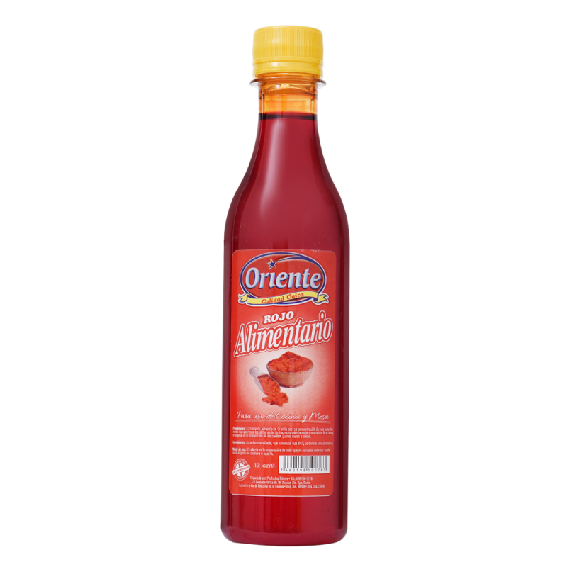 Colorante Rojo Oriente Vegetal406 GR