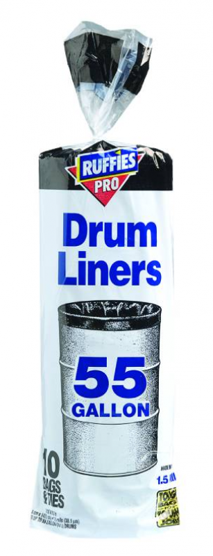 Funda Basura Ruffies 55 Gl. Heavy Pro10 UND