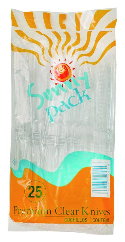 Cuchillos Sunny Premium Clear25 UND