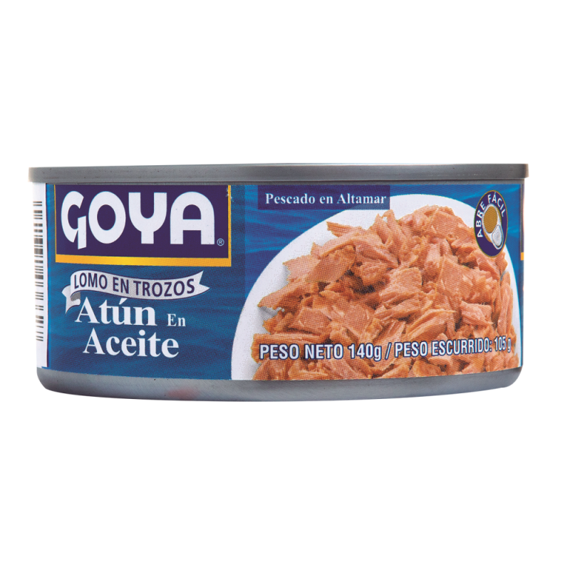 Atún Goya Lomo En Trozos Aceite140 GR