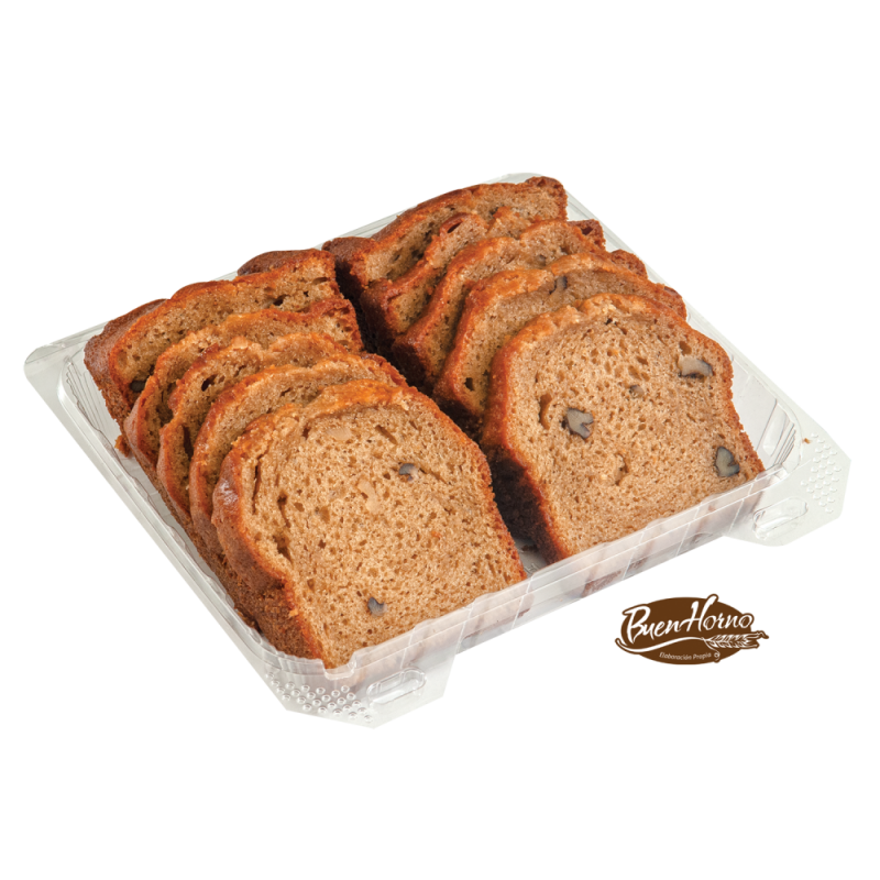 Sliced Cake Buenhorno Guineo Con NuezPAQ