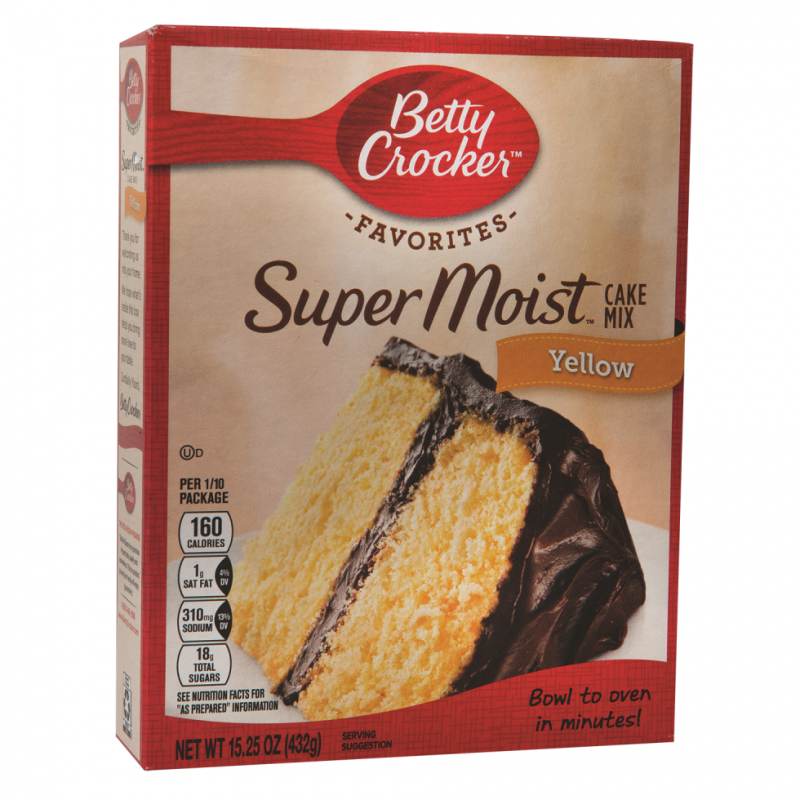 Mezcla Betty Crocker Cake Mix Yellow15.25 OZ
