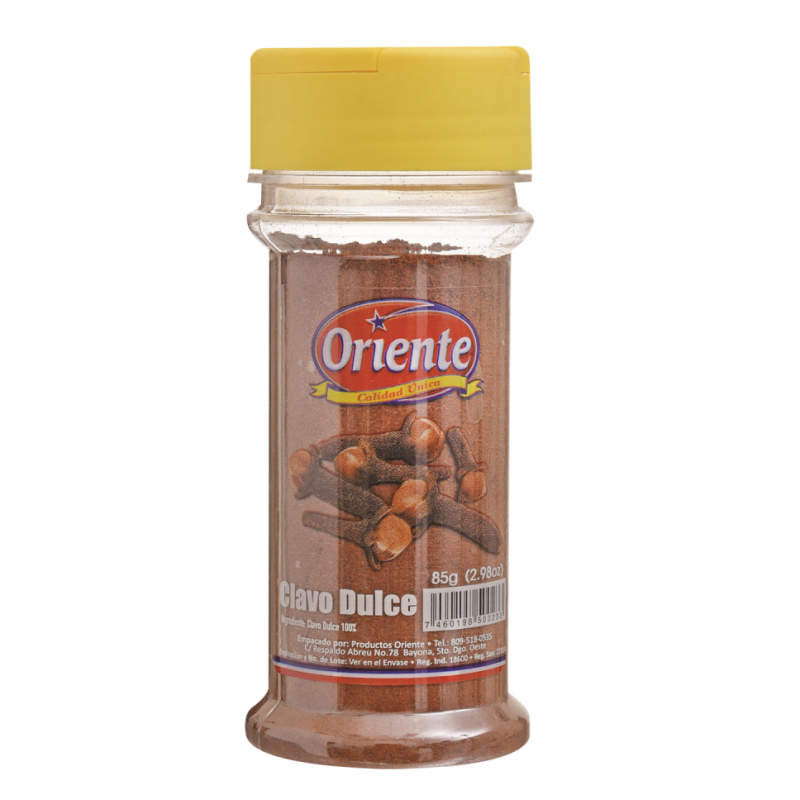 Clavo Dulce Molido Oriente Frasco85 GR