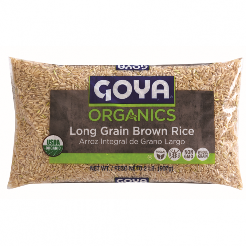 Arroz Goya Integral Orgánico2 LB