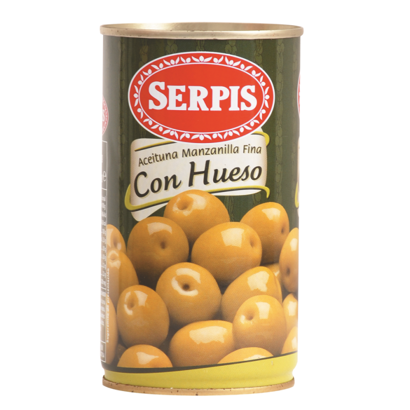 Aceituna El Serpis Manz C/h Lata350 GR