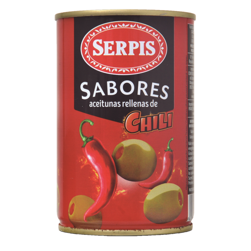 Aceituna El Serpis Chili Picante235 GR