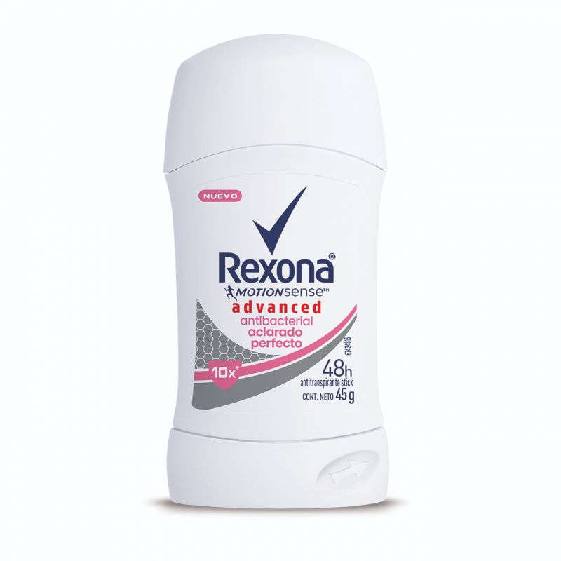 Desodorante Rexona Stick Woman Antibacterial Aclarado45 GR