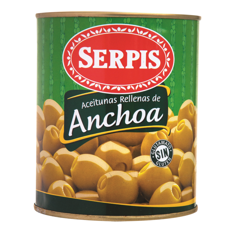 Aceituna El Serpis Anchoa850 GR