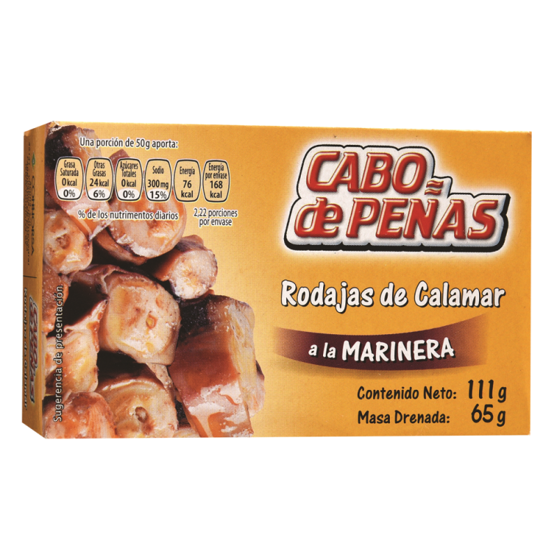 Rodaja Calamar Cabo De Peñas Marinera111 GR