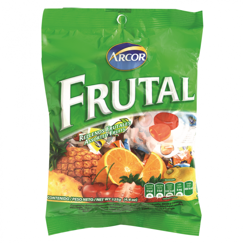 Caramelos Frutales Arcor125 GR