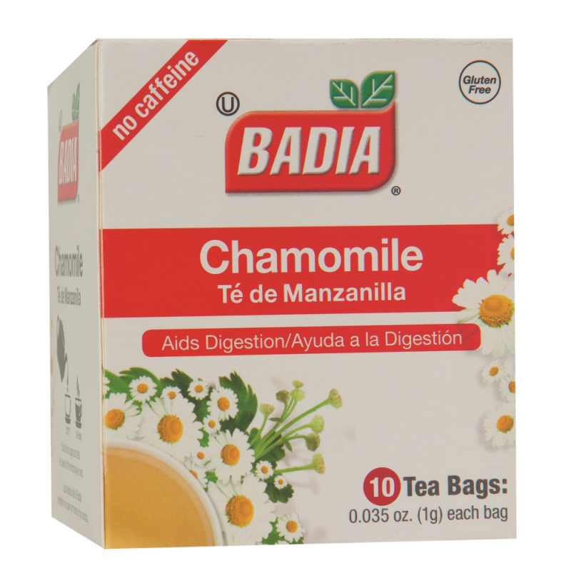 Té Badia Chamomille Manzanilla10 UND