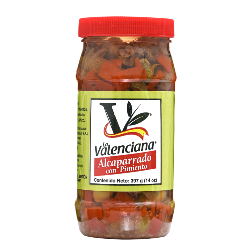 Alcaparrado Valenciana C/pimiento14 OZ