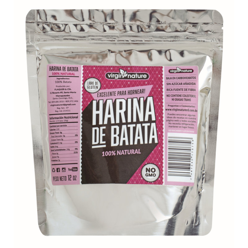Harina De Batata Virgin Nature12 OZ