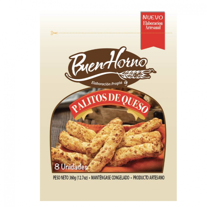 Palitos De Queso Buenhorno Congelado8 UND