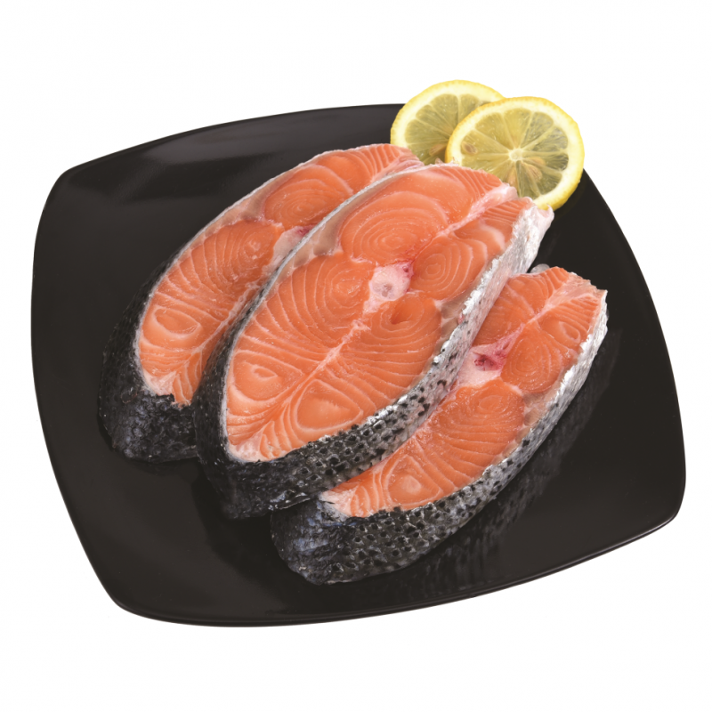 Salmón Fresco En RodajasLB