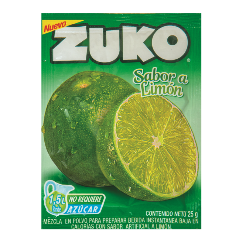 Jugo En Polvo Zuko Limon25 GR