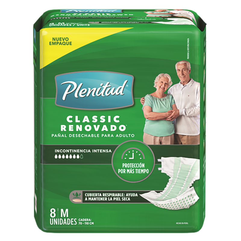 Pañal Classic Depend Plenitud Med8 UND