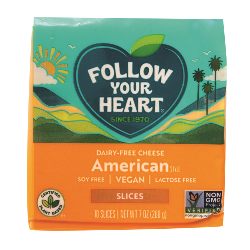 Queso Fyh Vegan American Slices7 OZ