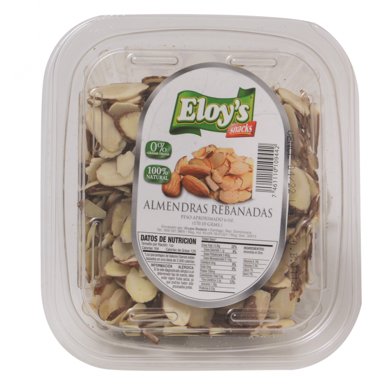 Almendra Eloys Rebanada6 OZ