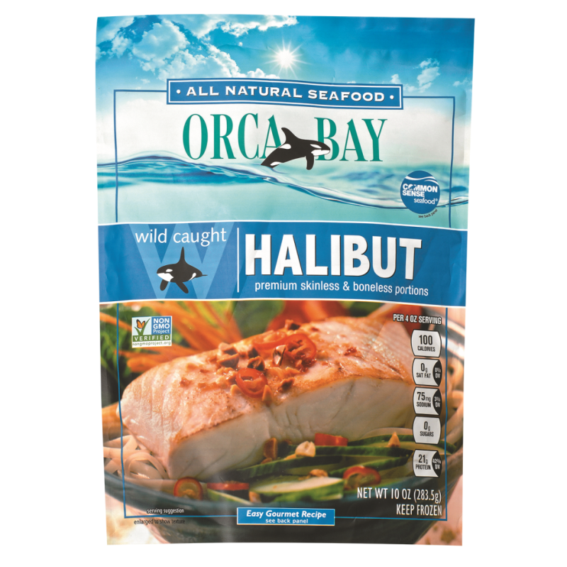 Halibut Orca Bay Fillets10 OZ