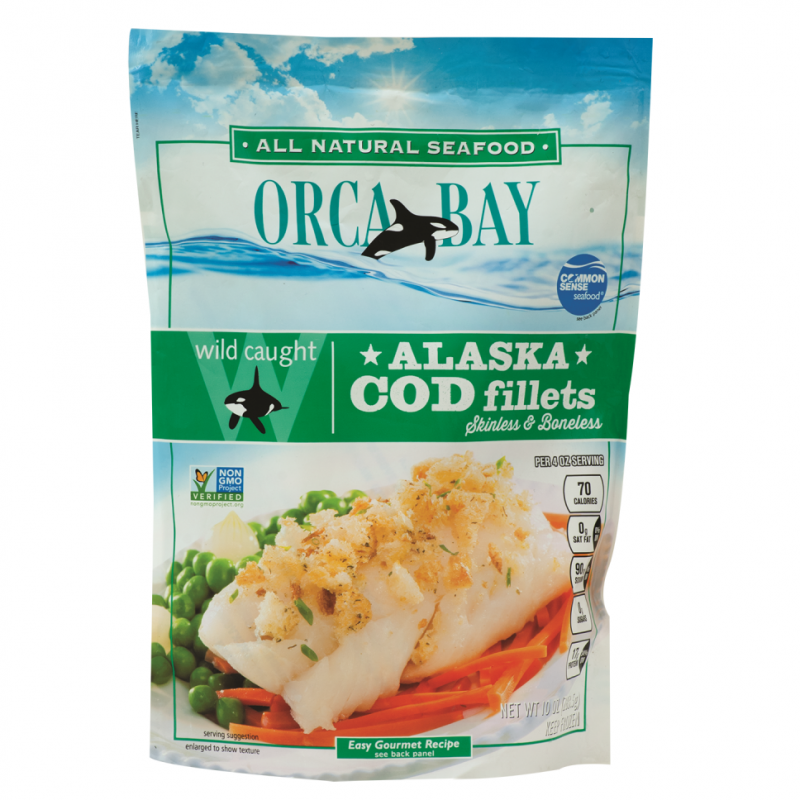 Cod Fillet Orca Bay10 OZ