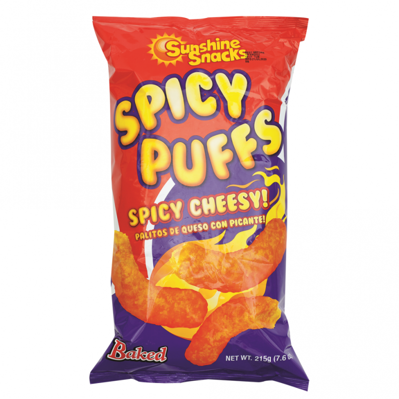 Cheese Spicy Puffs Sunshine215 GR