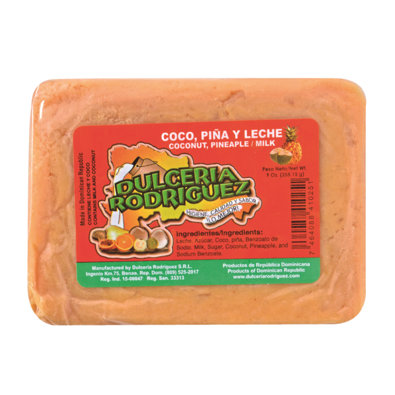 Dulce Rodriguez Coco Leche Piña9 OZ