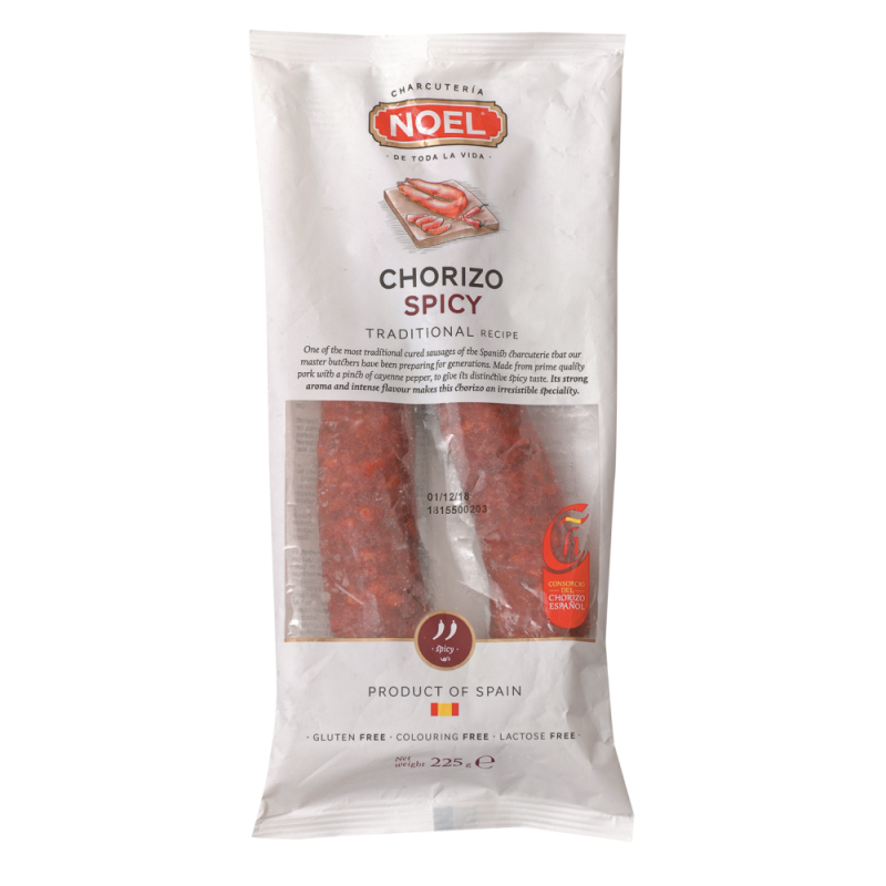 Chorizo Extra/Sarta Noel Spicy225 GR