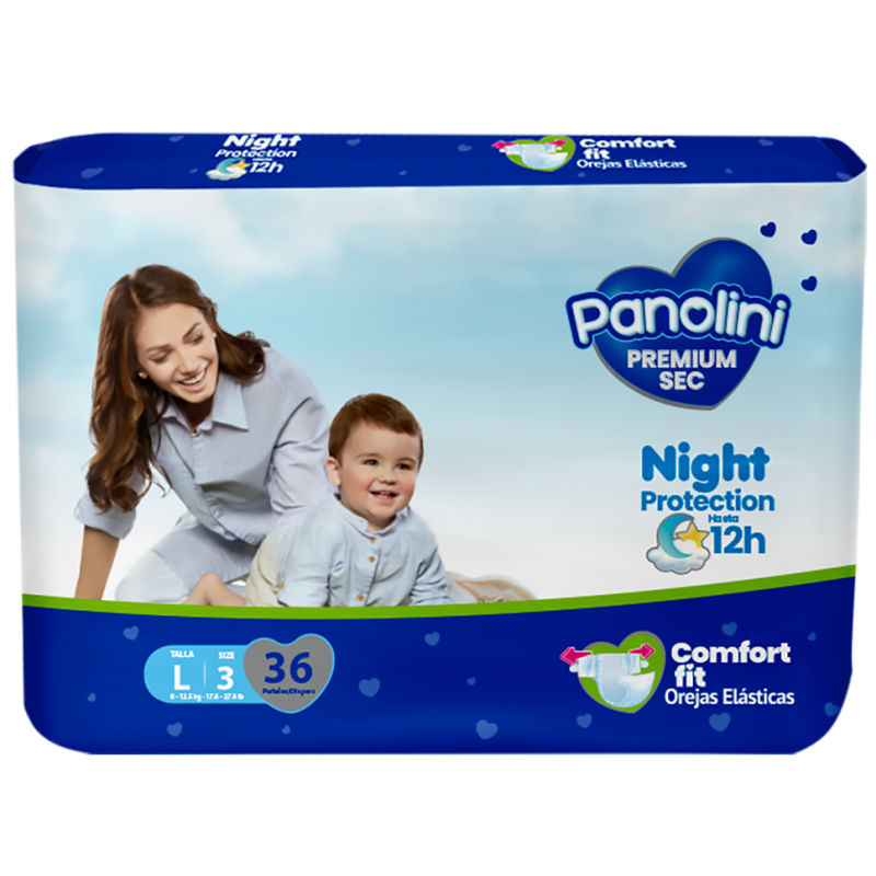 Pañales Panolini E3 Mega Large36 UND