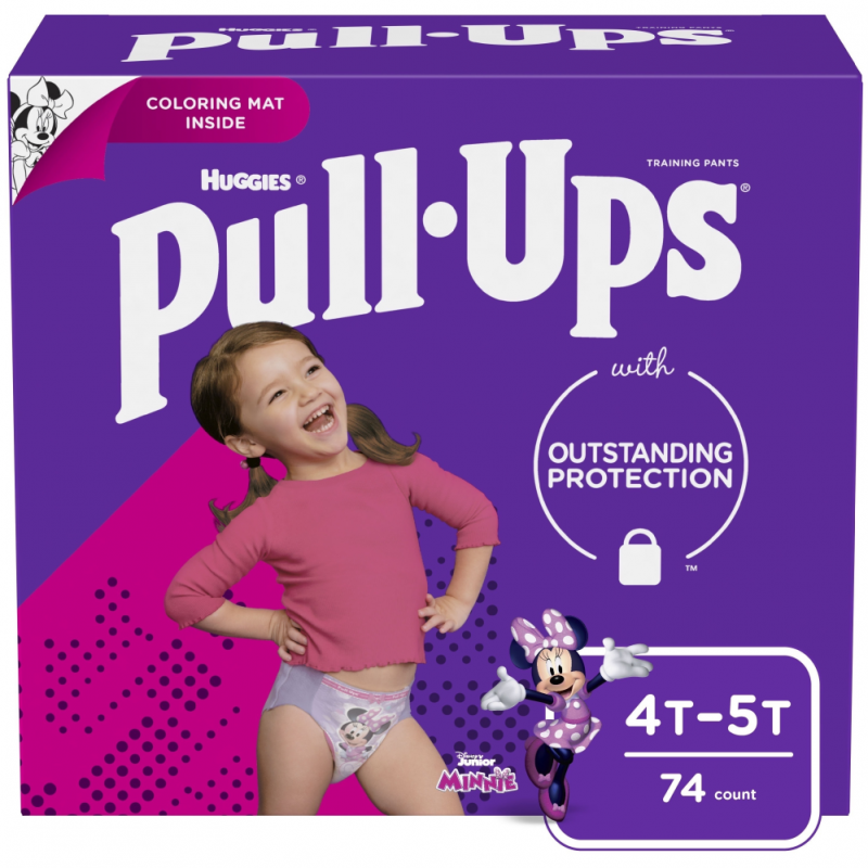 Pañales Pull Ups Girl 4t-5t Giant74 UND