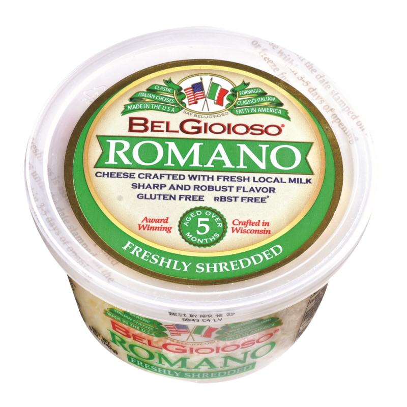 Queso Romano Belgioioso Shredded5 OZ