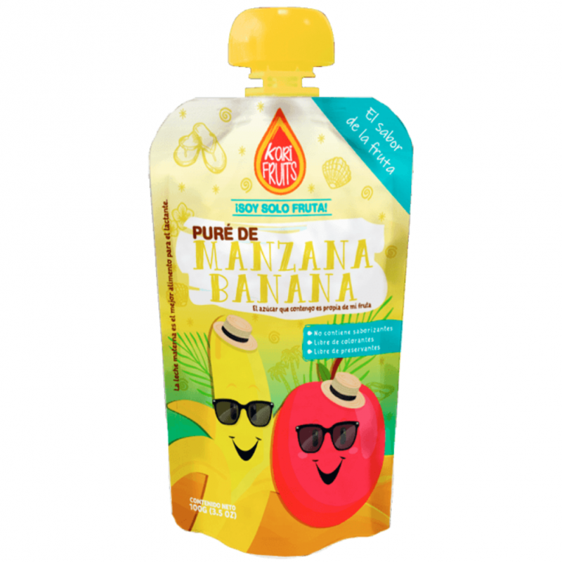 Compota Kari Fruits Banana Flex100 GR