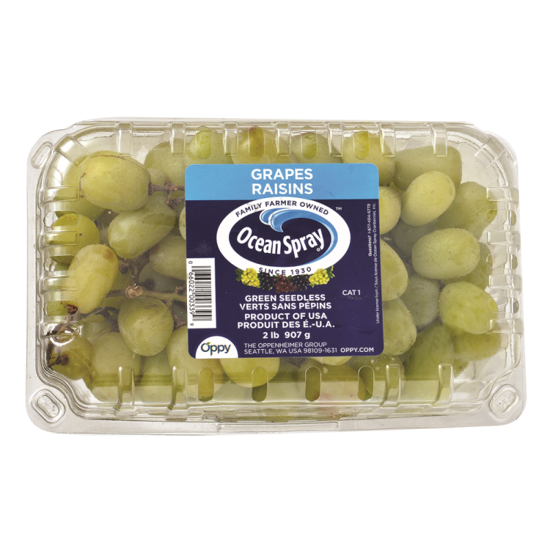 Uva Verde Clam Shell Paq2 LB