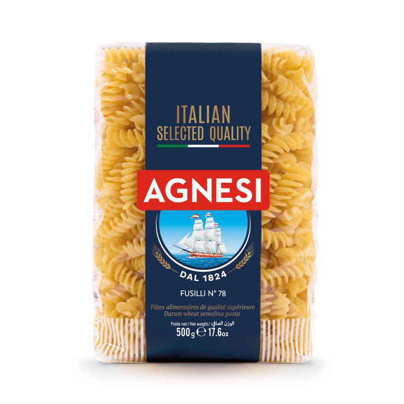 Fusilli Agnesi Pasta No 78500 GR
