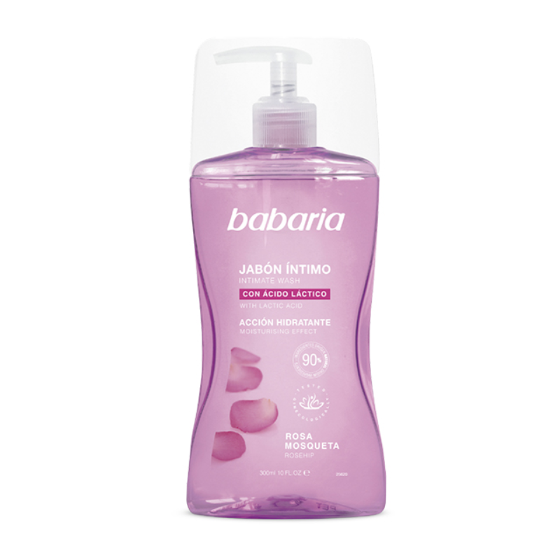 Jabón Intimo Babaria Liq Rosa Mosq10 OZ