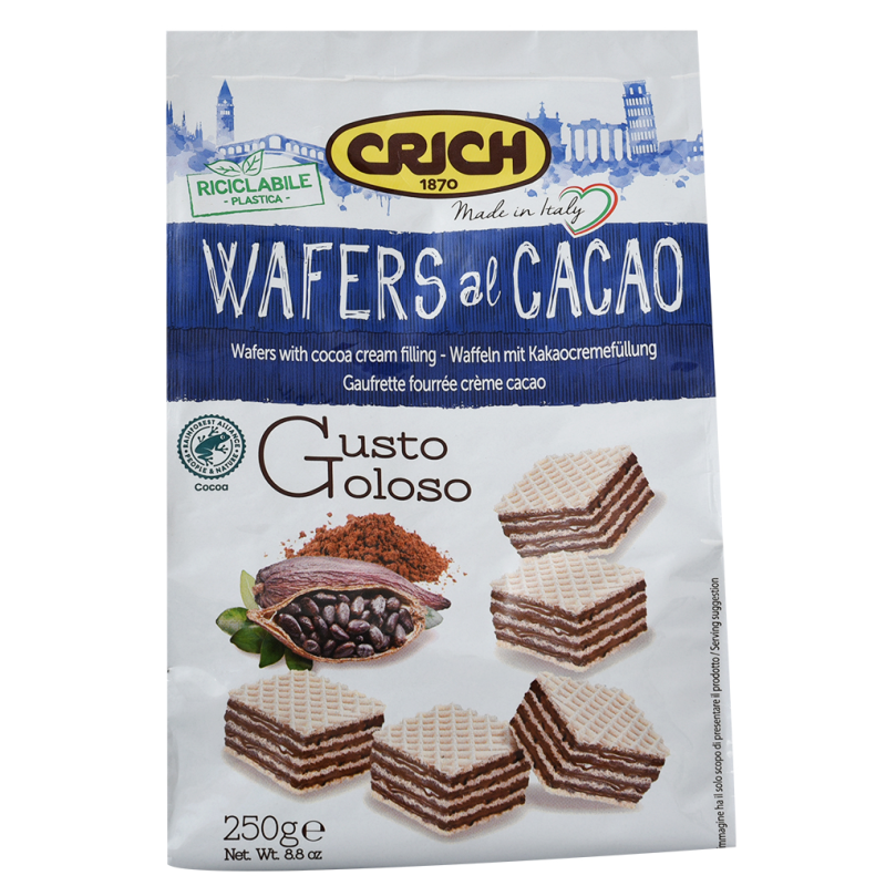 Galletas Crich Chocolate Wafers250 GR