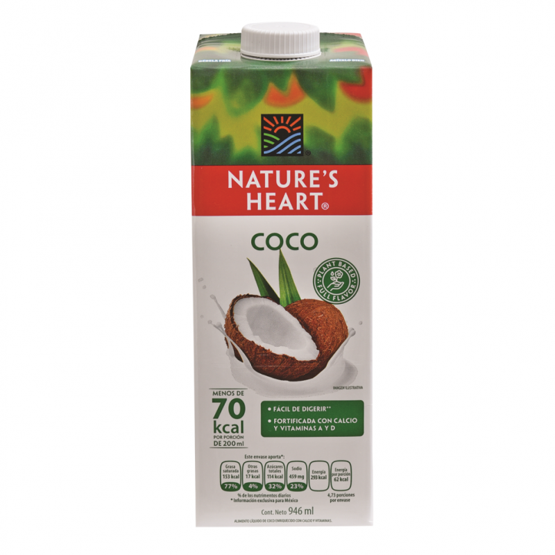 Bebida Natures Heart Coco32 OZ