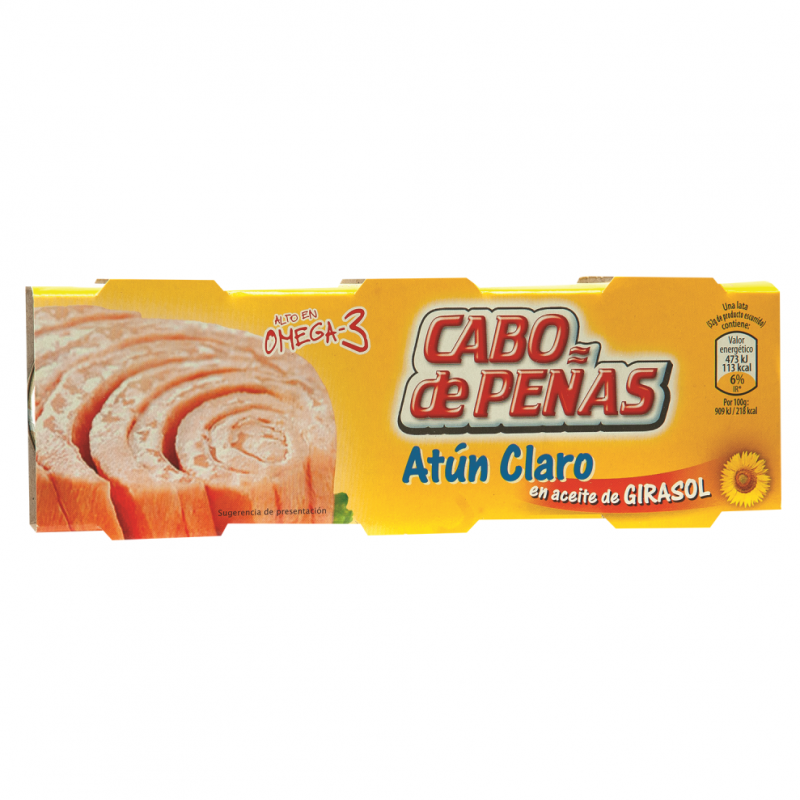 Atún Cabo De Peñas Claro Aceite Girasol240 GR